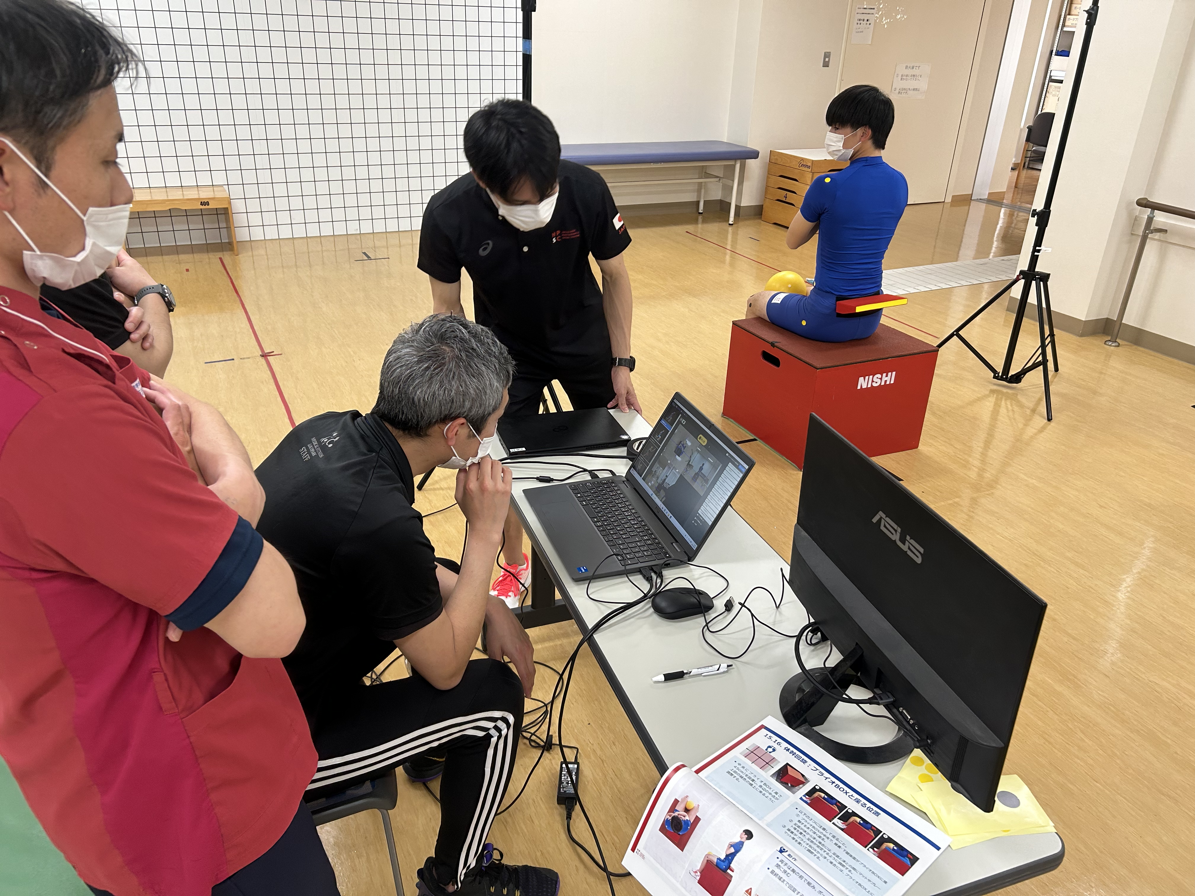 実技研修の様子