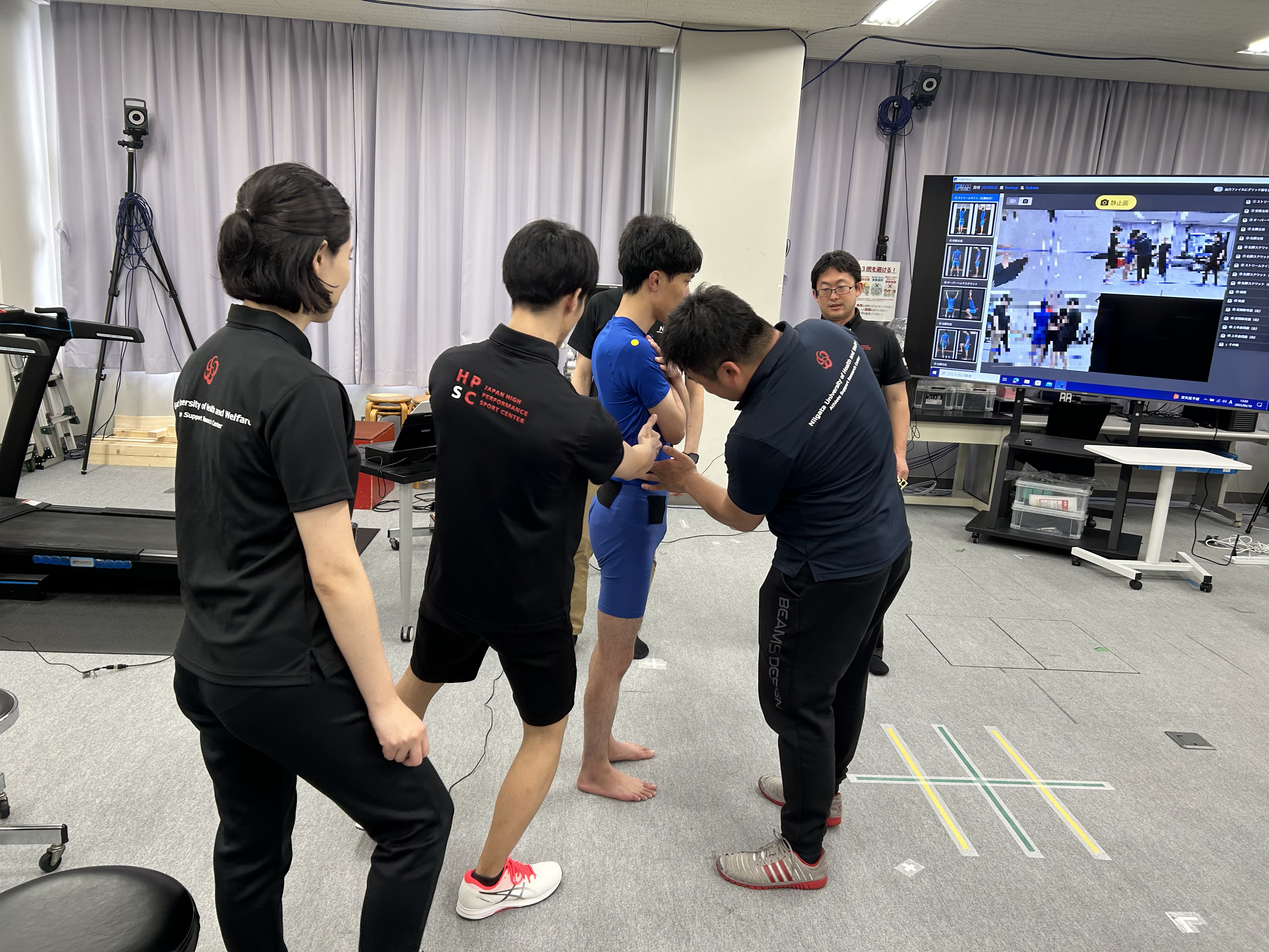 実技研修の様子