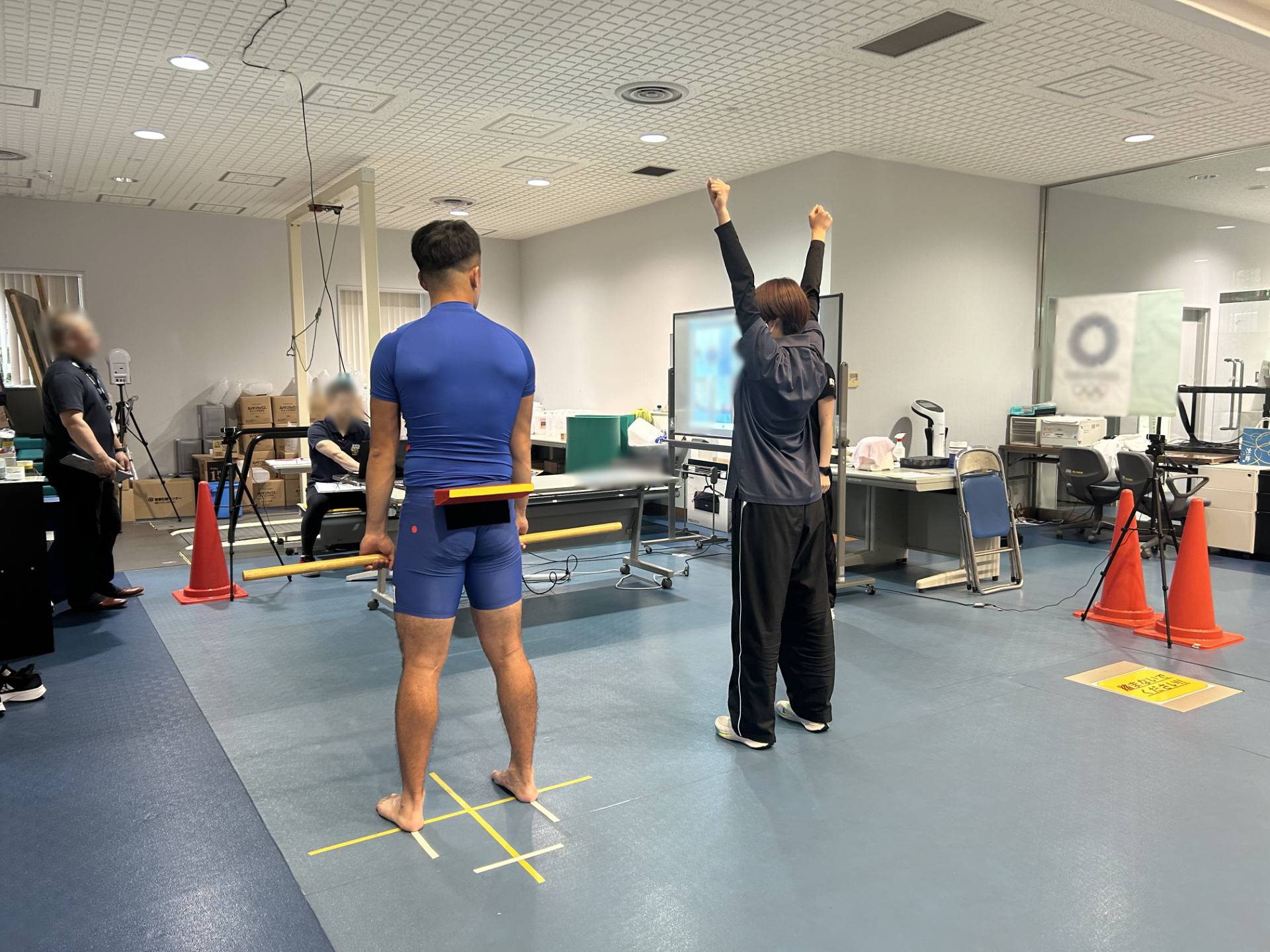 実技研修の様子(千葉県総合スポーツセンター)_修