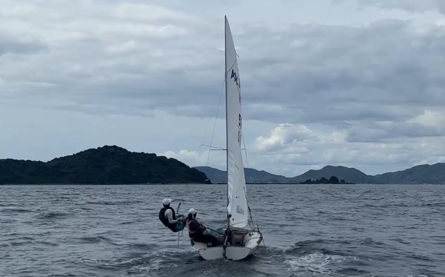 セーリング競技合宿中の様子②