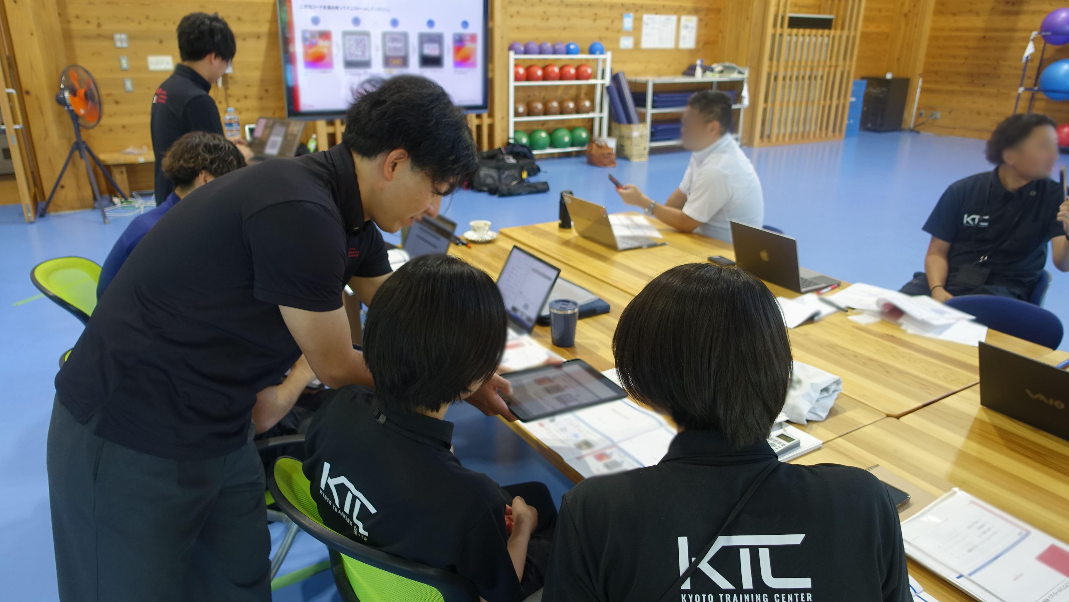 「JISS Air iOS・iPadOSアプリ」の導入説明会の様子