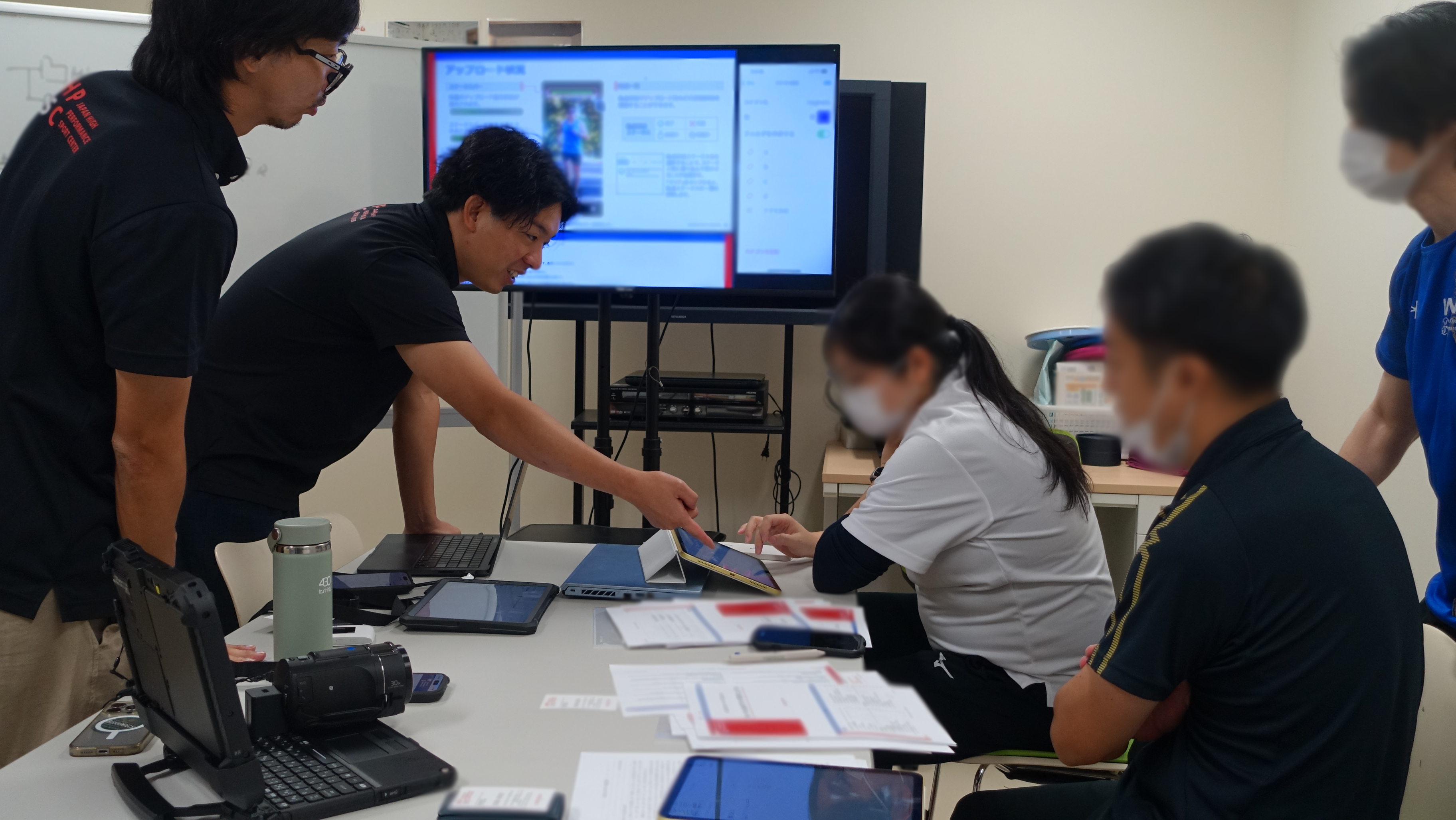 「JISS Air」の座学研修の様子 