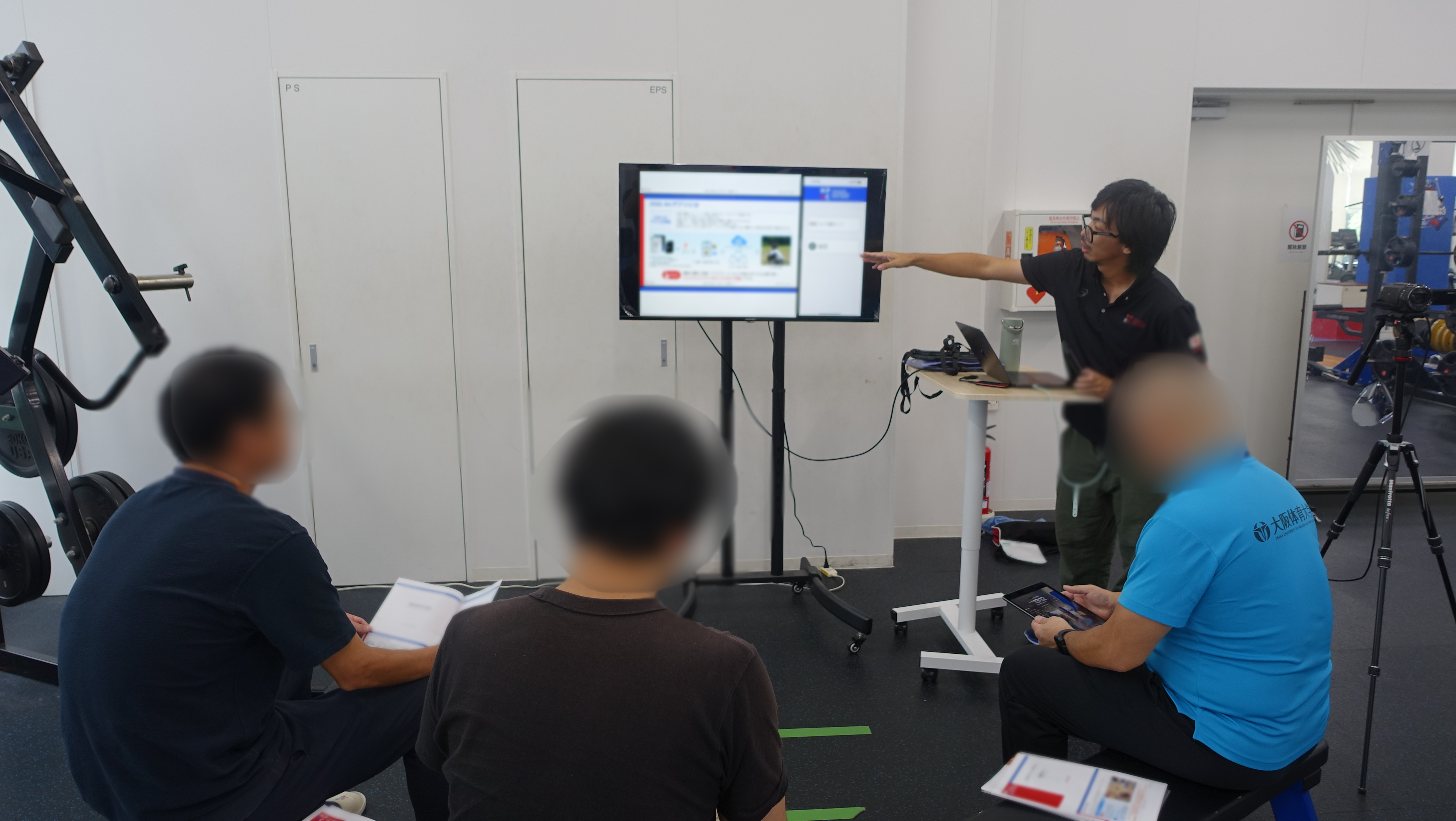 「JISS Air」の座学研修の様子