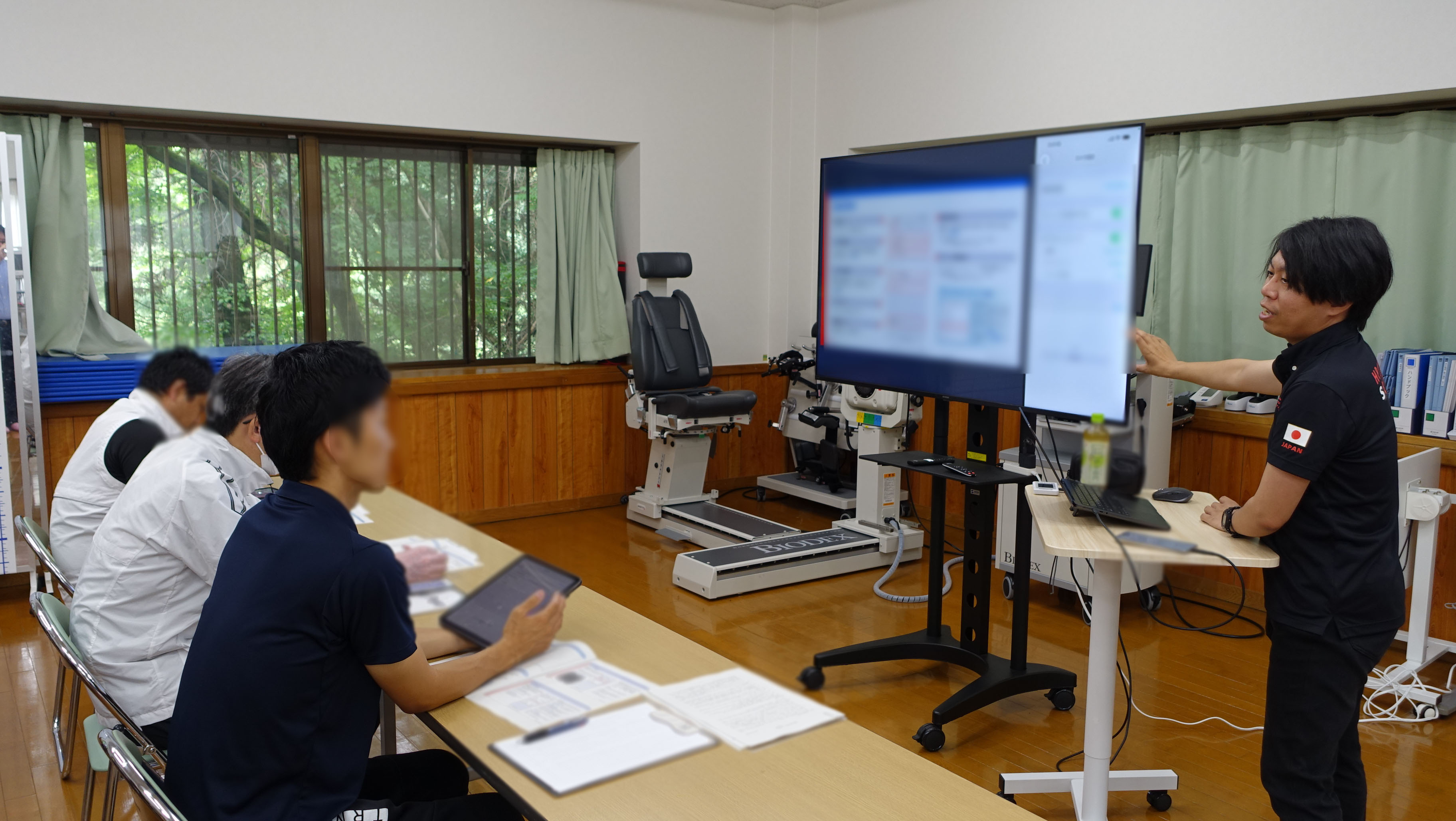 「JISS Air」研修プログラムの様子